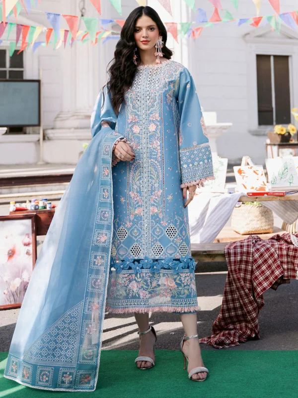 Bin Ilyas Clara Embroidered Lawn 2024 | 212-A