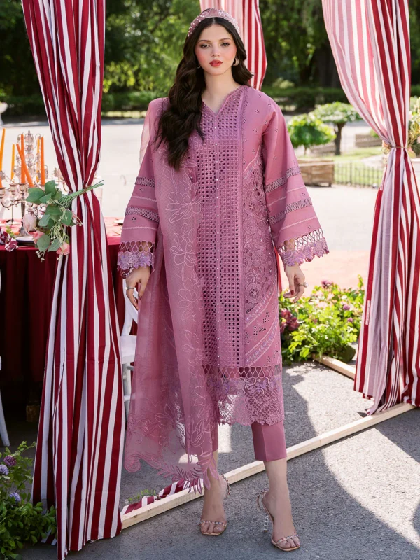Bin Ilyas Clara Embroidered Lawn 2024 | 215-A