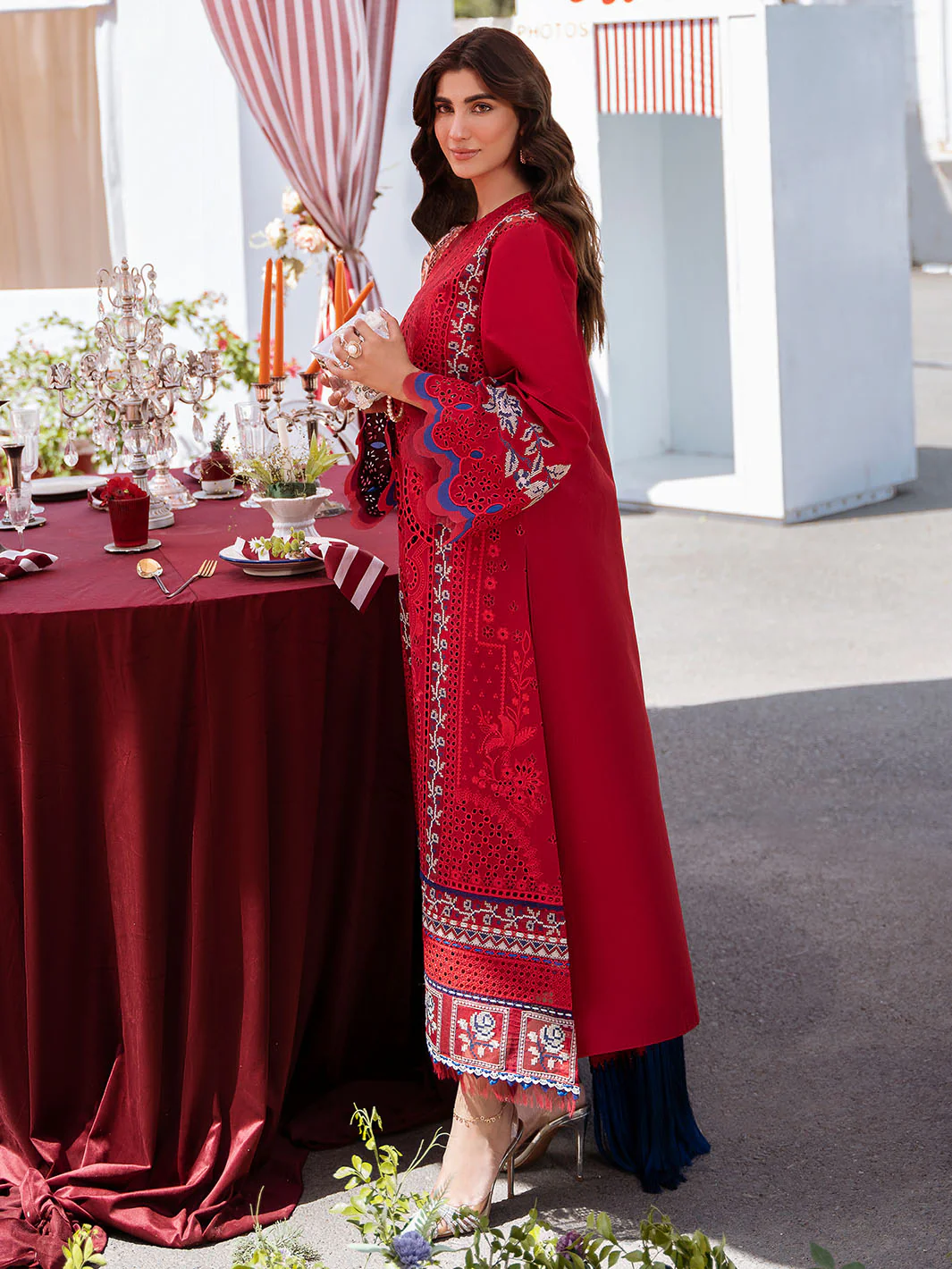 Bin Ilyas Clara Embroidered Lawn 2024 | 217-B - Image 2