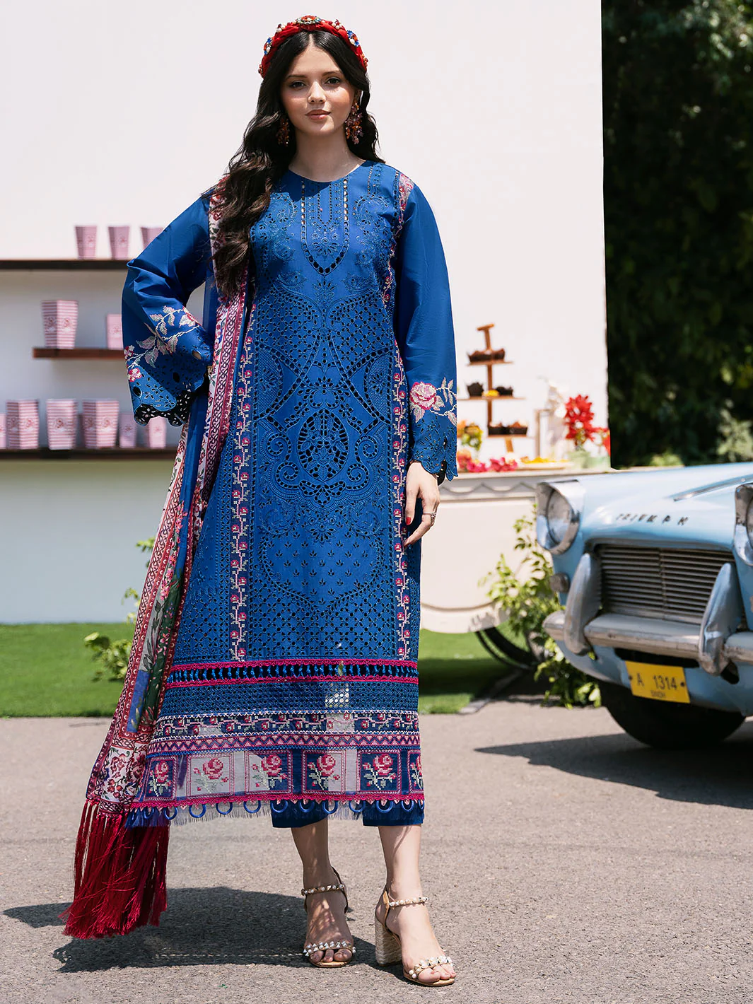 Bin Ilyas Clara Embroidered Lawn 2024 | 217-A