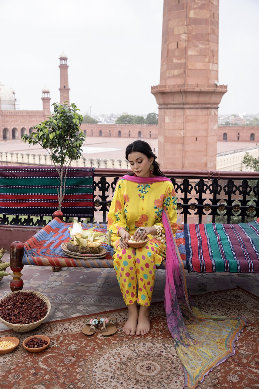 Ghazal from House of Mist | Lawn | Vol 4 | | HM-GZ4-08 - Image 12