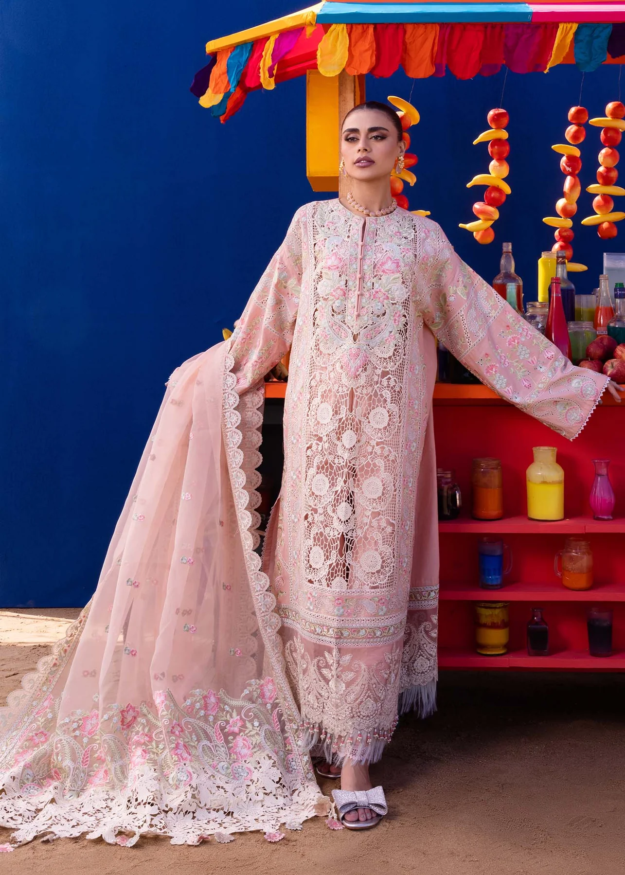 Akbar Aslam Luxury Lawn 2024 | Oasis | U-106