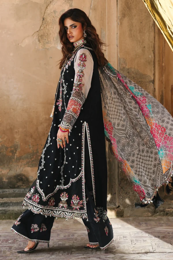 Alternative view of Vasal - Vol 4 Unstitched Luxury Chiffon by Charizma | VSL25-24