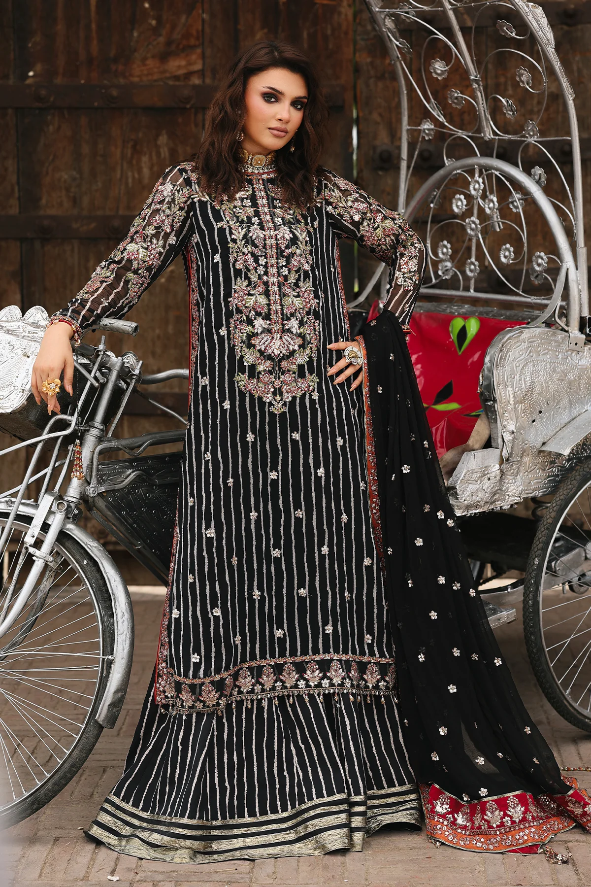 Vasal - Vol 4 Unstitched Luxury Chiffon by Charizma | VSL25-26