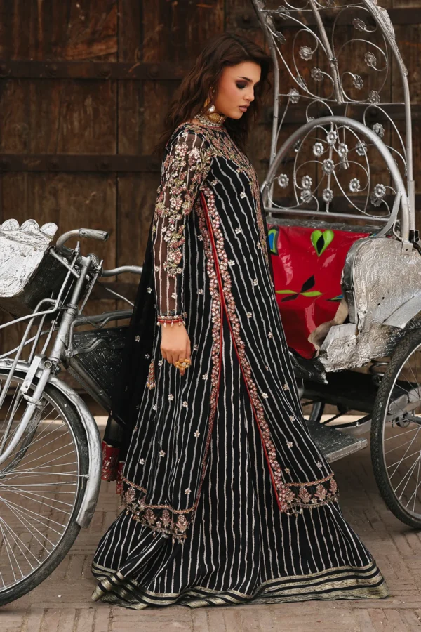 Alternative view of Vasal - Vol 4 Unstitched Luxury Chiffon by Charizma | VSL25-26