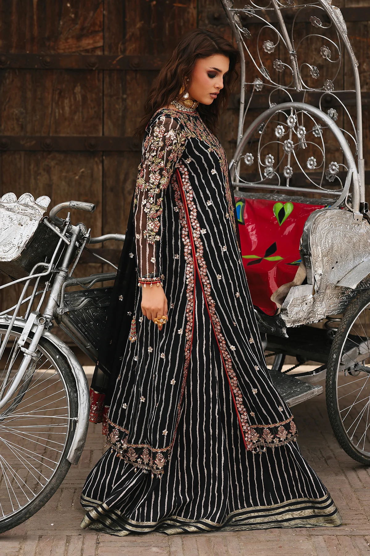 Vasal - Vol 4 Unstitched Luxury Chiffon by Charizma | VSL25-26 - Image 2