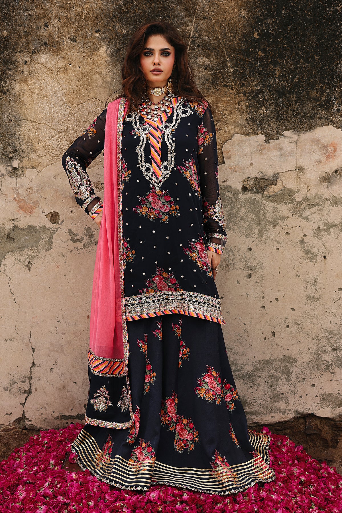 Vasal - Vol 4 Unstitched Luxury Chiffon by Charizma | VSL25-29