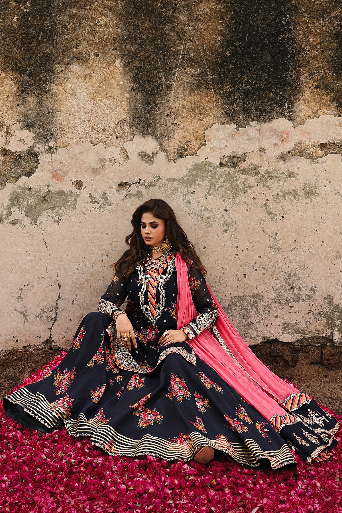 Vasal - Vol 4 Unstitched Luxury Chiffon by Charizma | VSL25-29 - Image 4