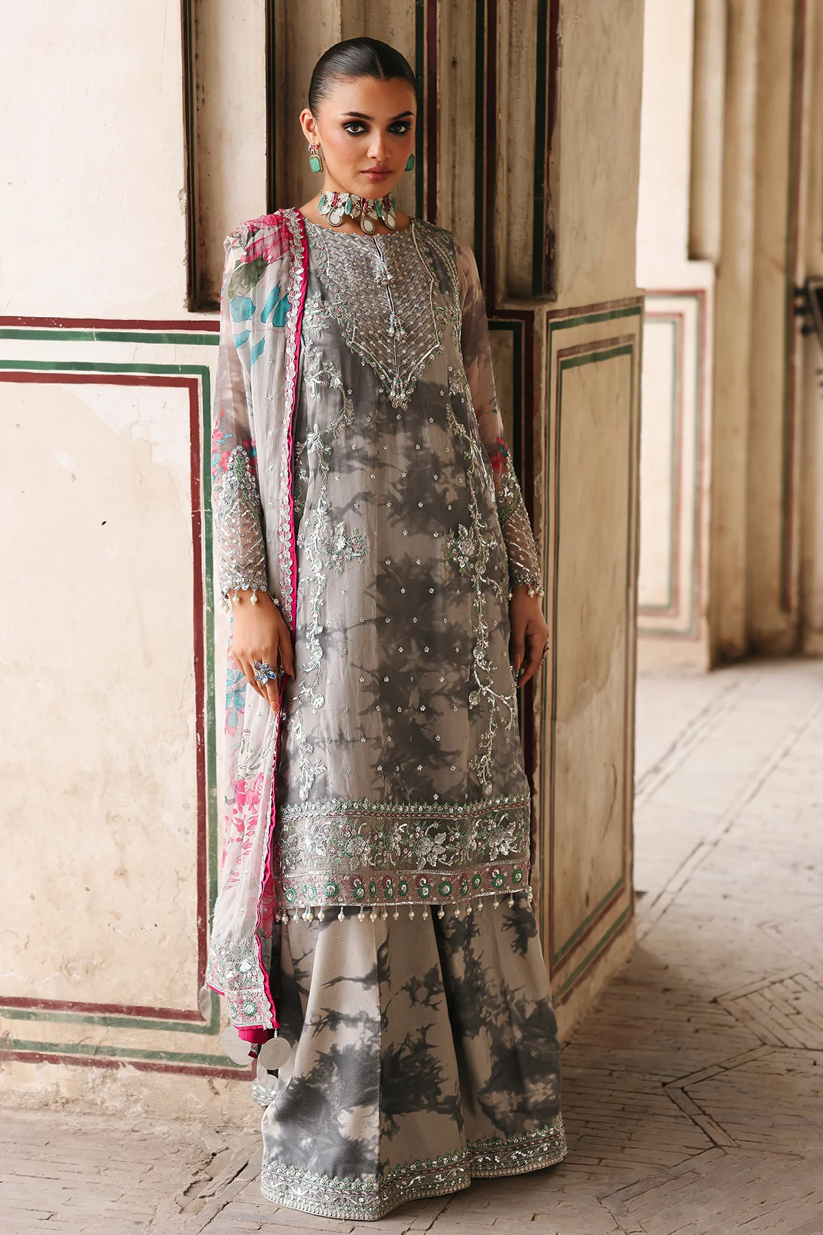 Vasal - Vol 4 Unstitched Luxury Chiffon by Charizma | VSL25-27