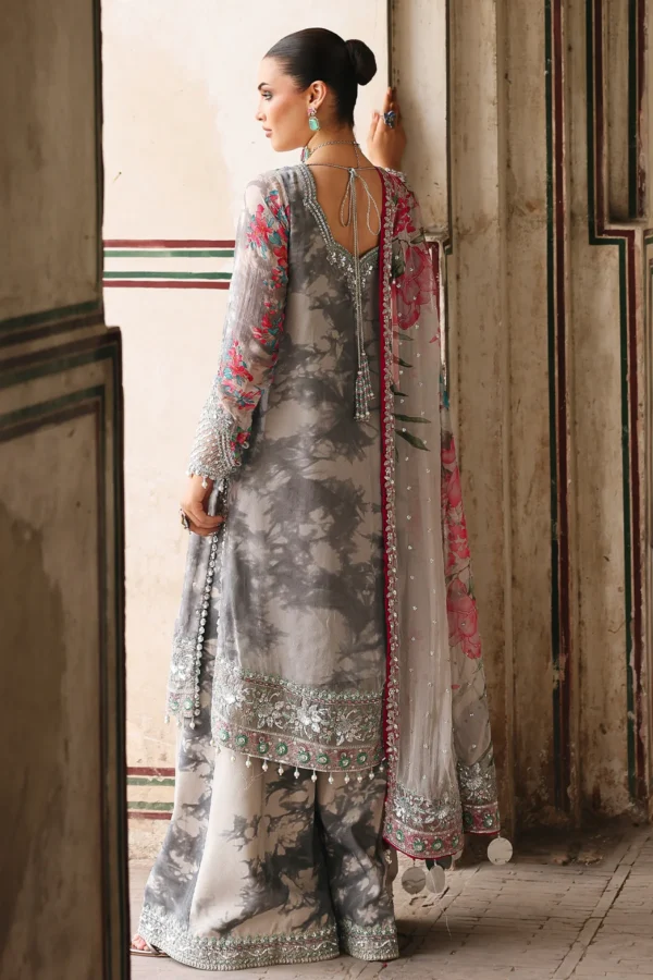 Alternative view of Vasal - Vol 4 Unstitched Luxury Chiffon by Charizma | VSL25-27