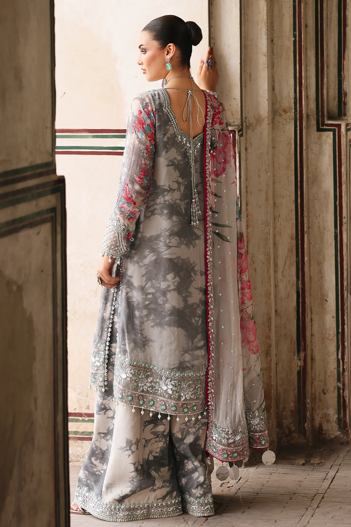 Vasal - Vol 4 Unstitched Luxury Chiffon by Charizma | VSL25-27 - Image 2