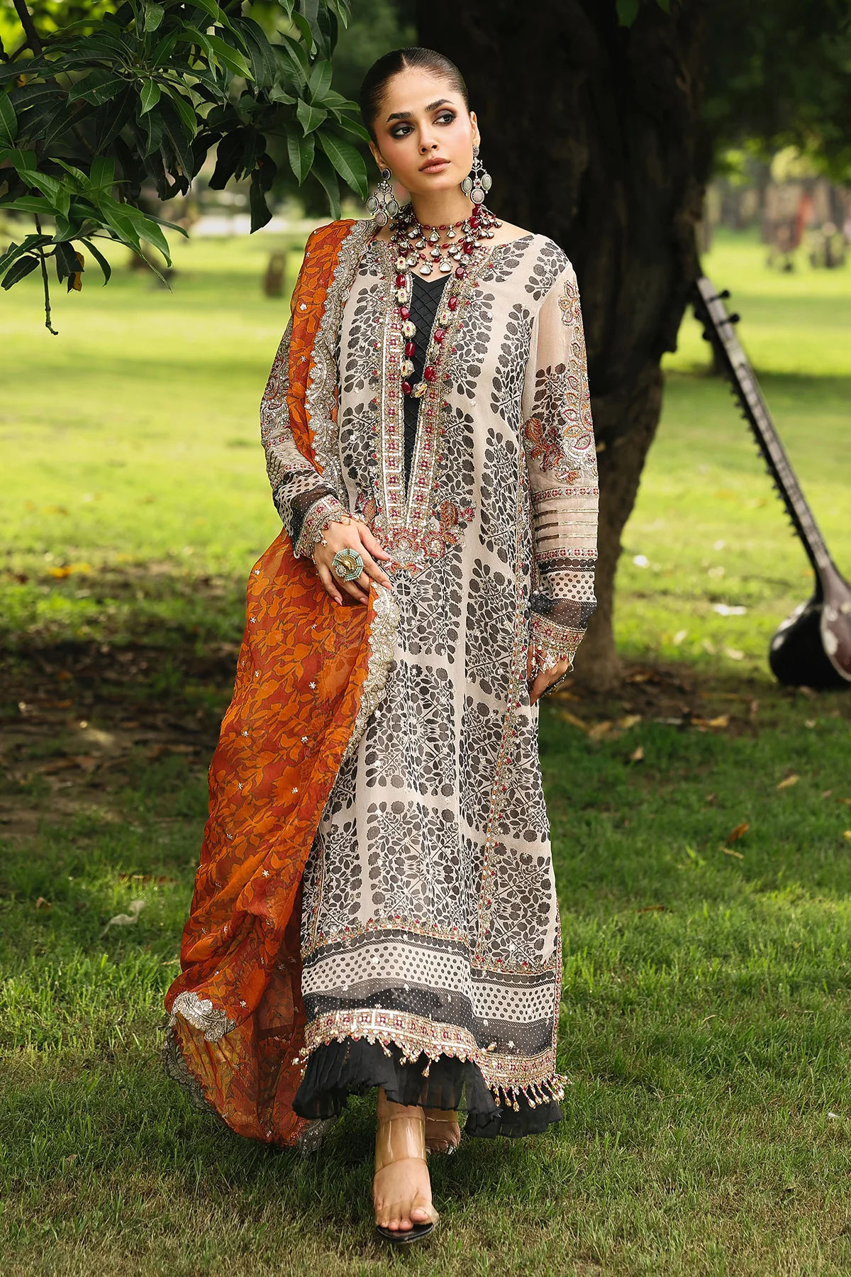 Vasal - Vol 4 Unstitched Luxury Chiffon by Charizma | VSL25-30