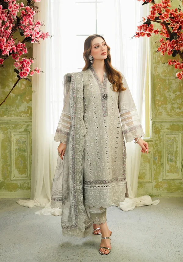 Zarqash Luxury Lawn 2024 | ZQT 002
