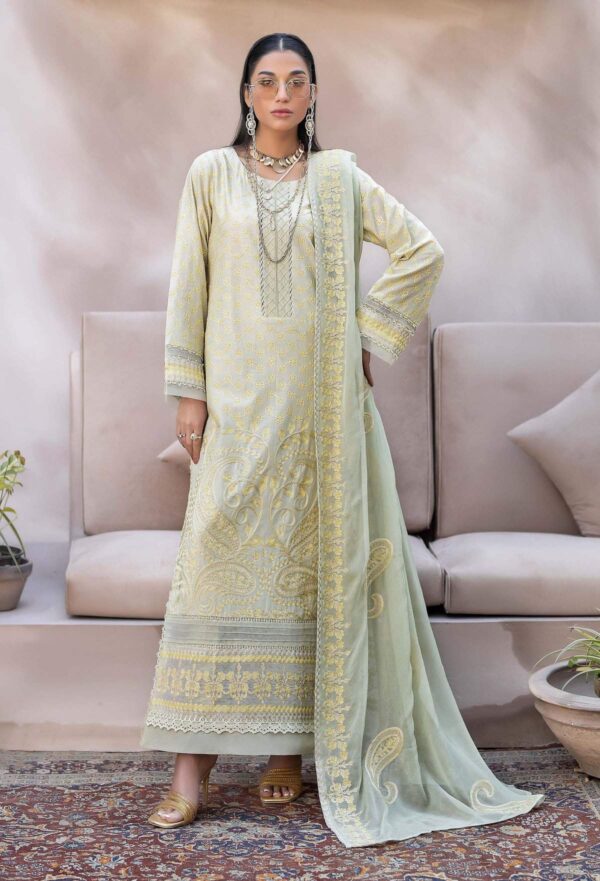 Adan's Libas Lawn by Hadiqa Bashir 2024  | Adan's Lawn 5842