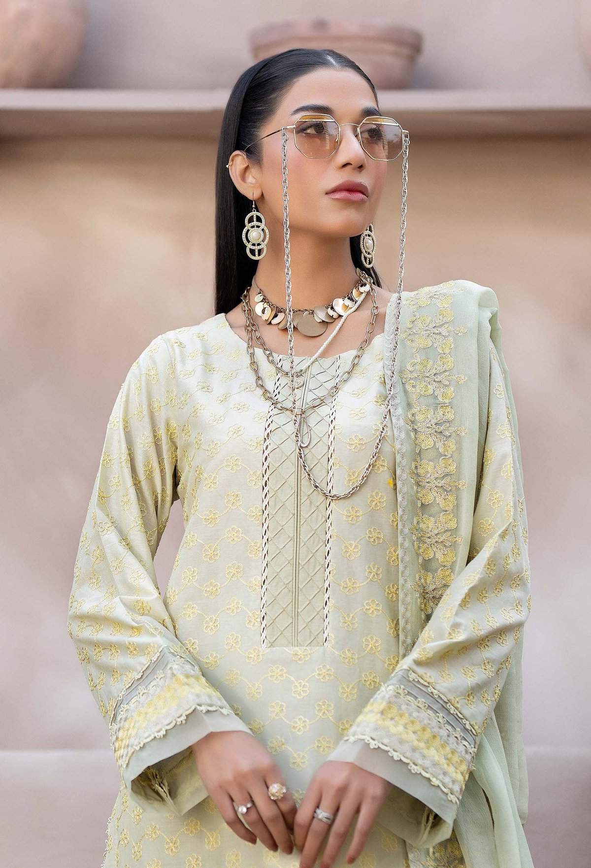 Adan's Libas Lawn by Hadiqa Bashir 2024 | Adan's Lawn 5842 - Image 2
