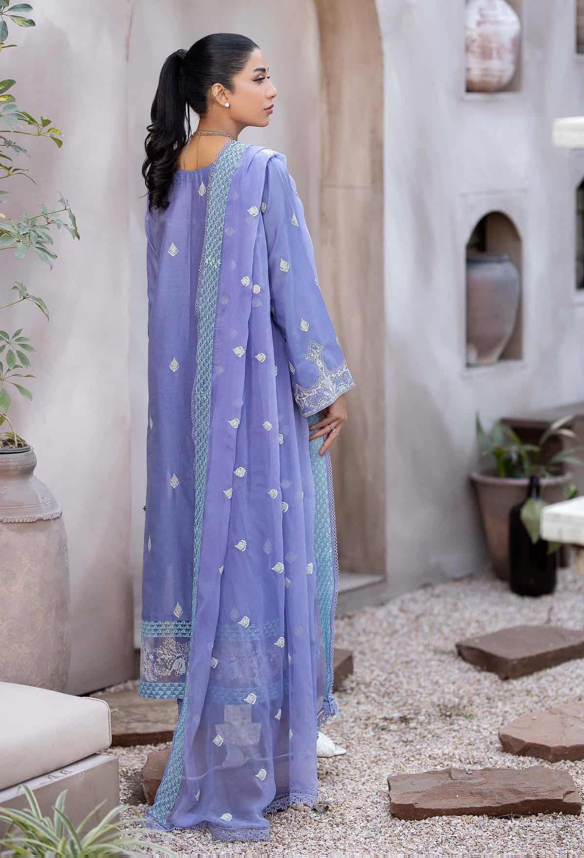 Adan's Libas Lawn by Hadiqa Bashir 2024 | Adan's Lawn 5846 - Image 4