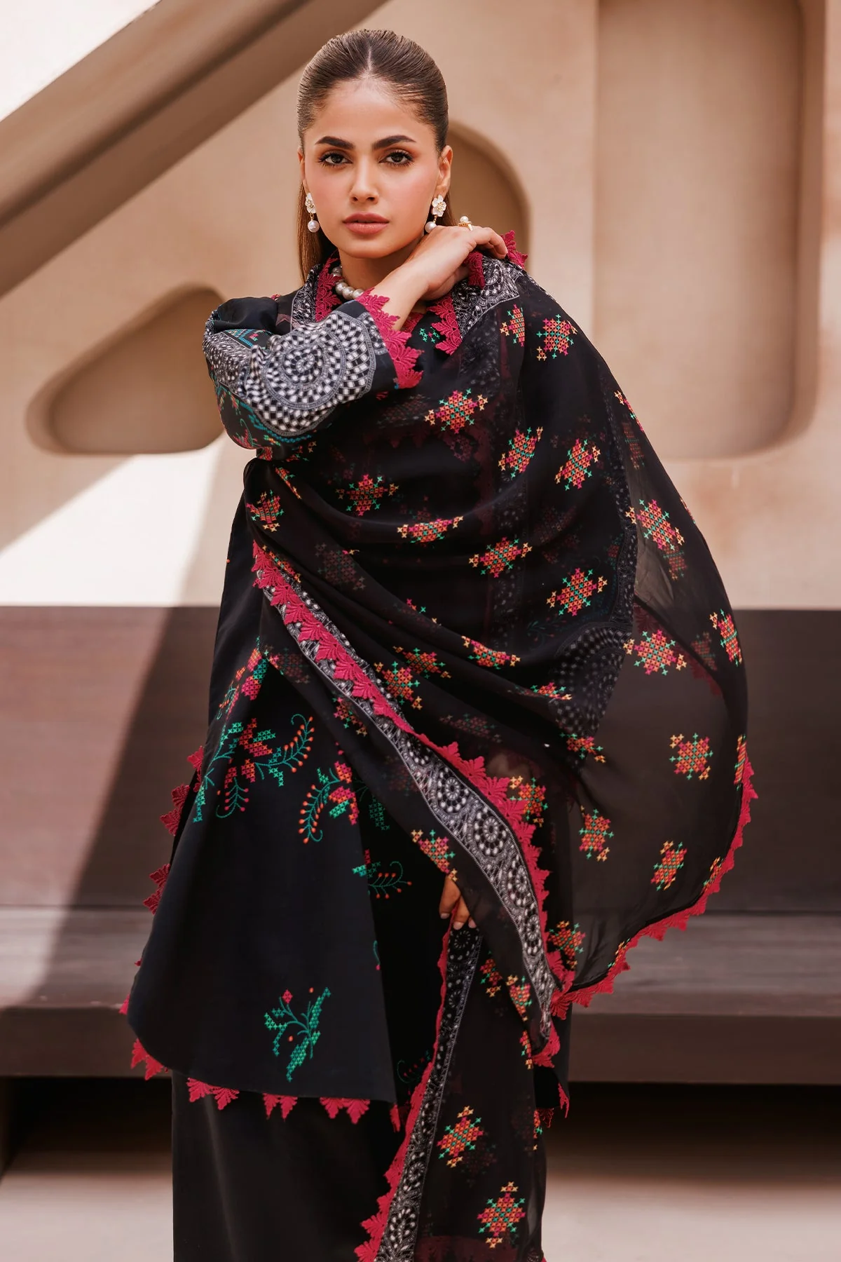 Charizma C-prints Lawn Vol 7 | CP4-65 - Image 3