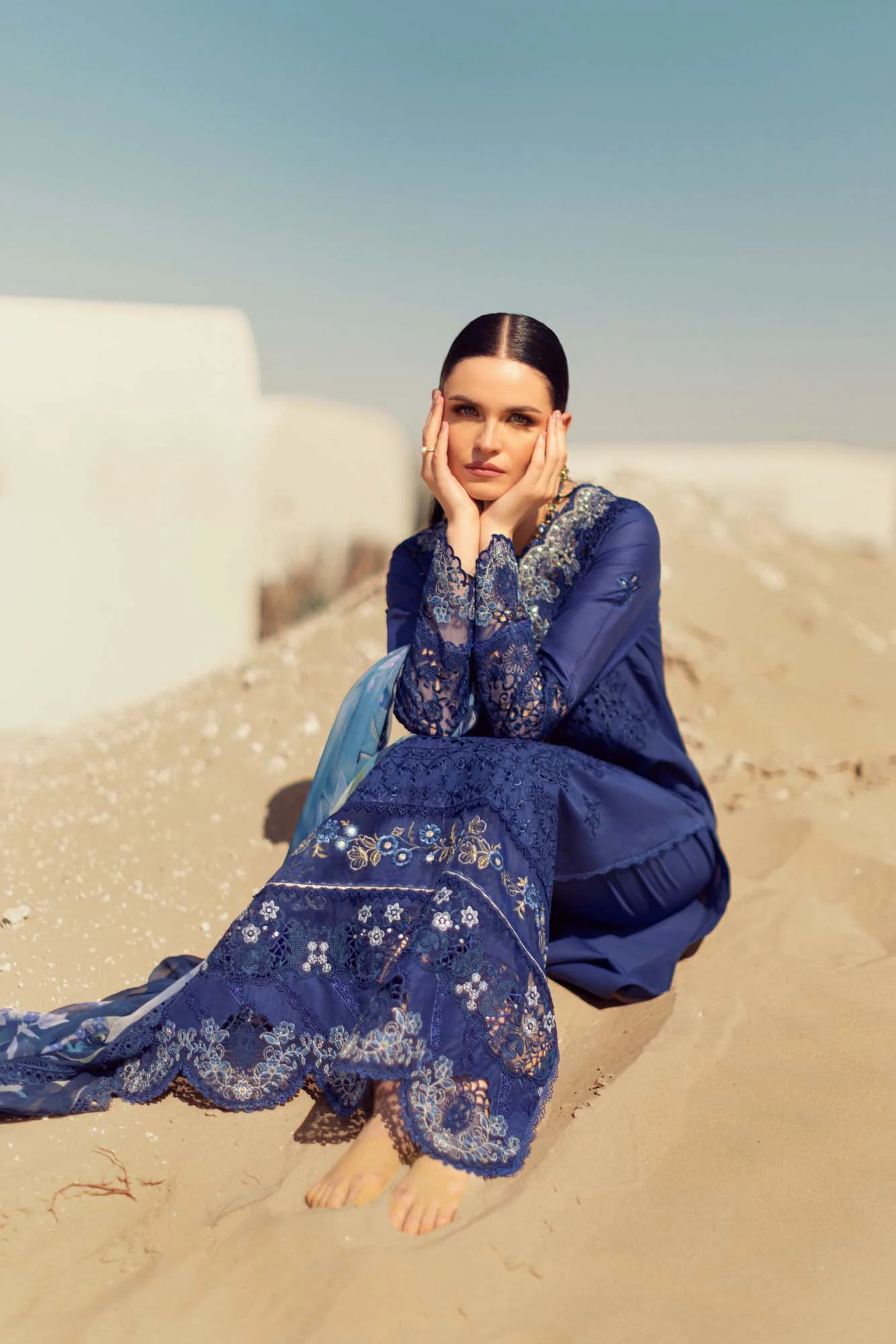 Noor Handwork Laserkari Lawn'24 | D12 - Image 5