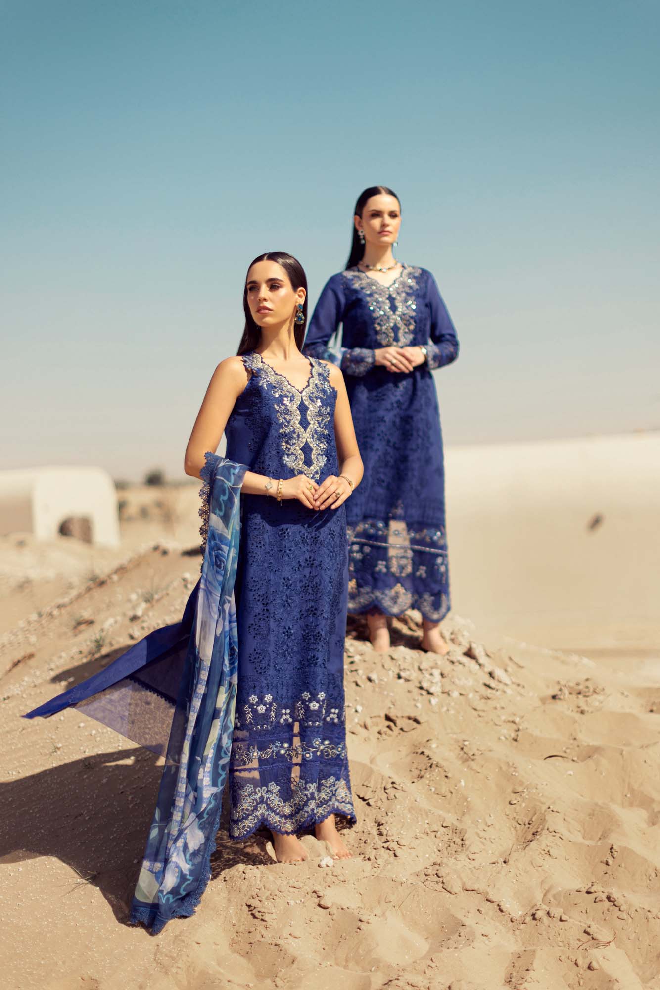 Noor Handwork Laserkari Lawn'24 | D12 - Image 2
