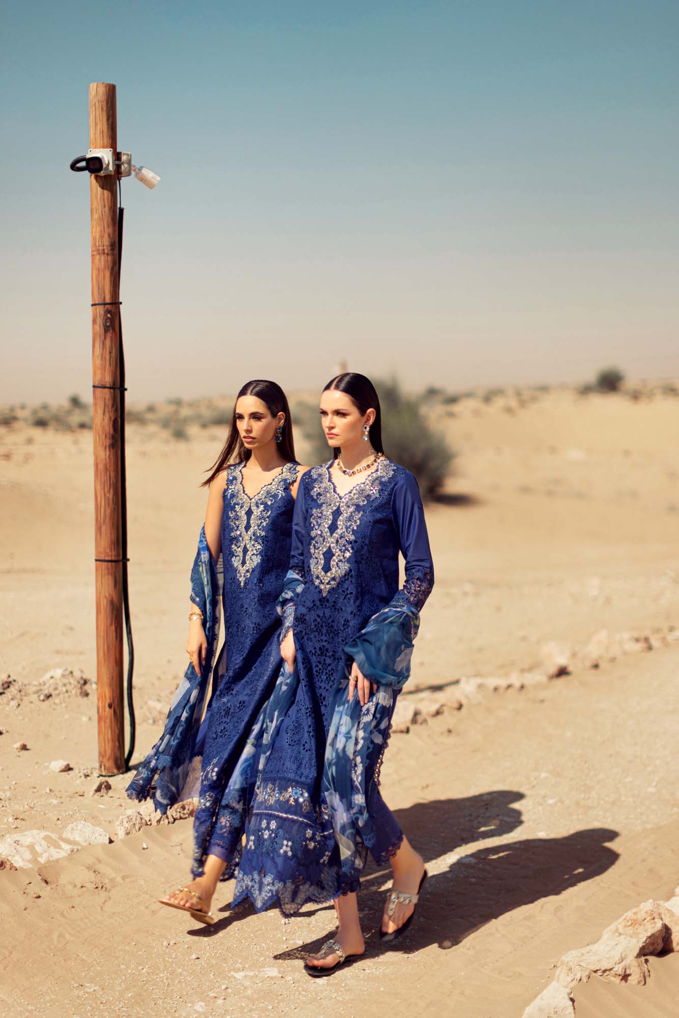 Noor Handwork Laserkari Lawn'24 | D12 - Image 3