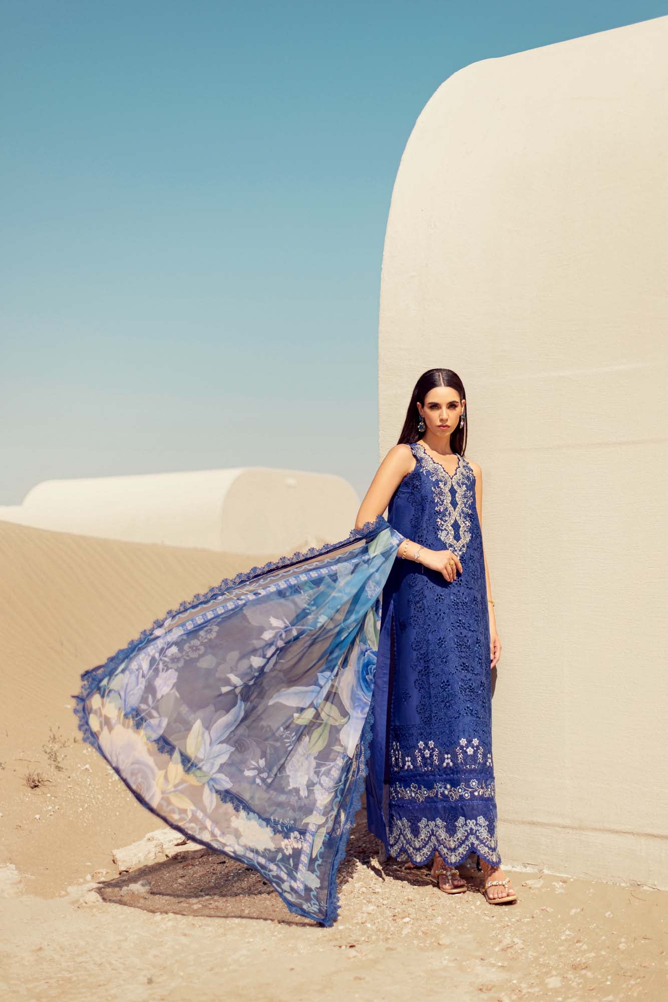 Noor Handwork Laserkari Lawn'24 | D12 - Image 4