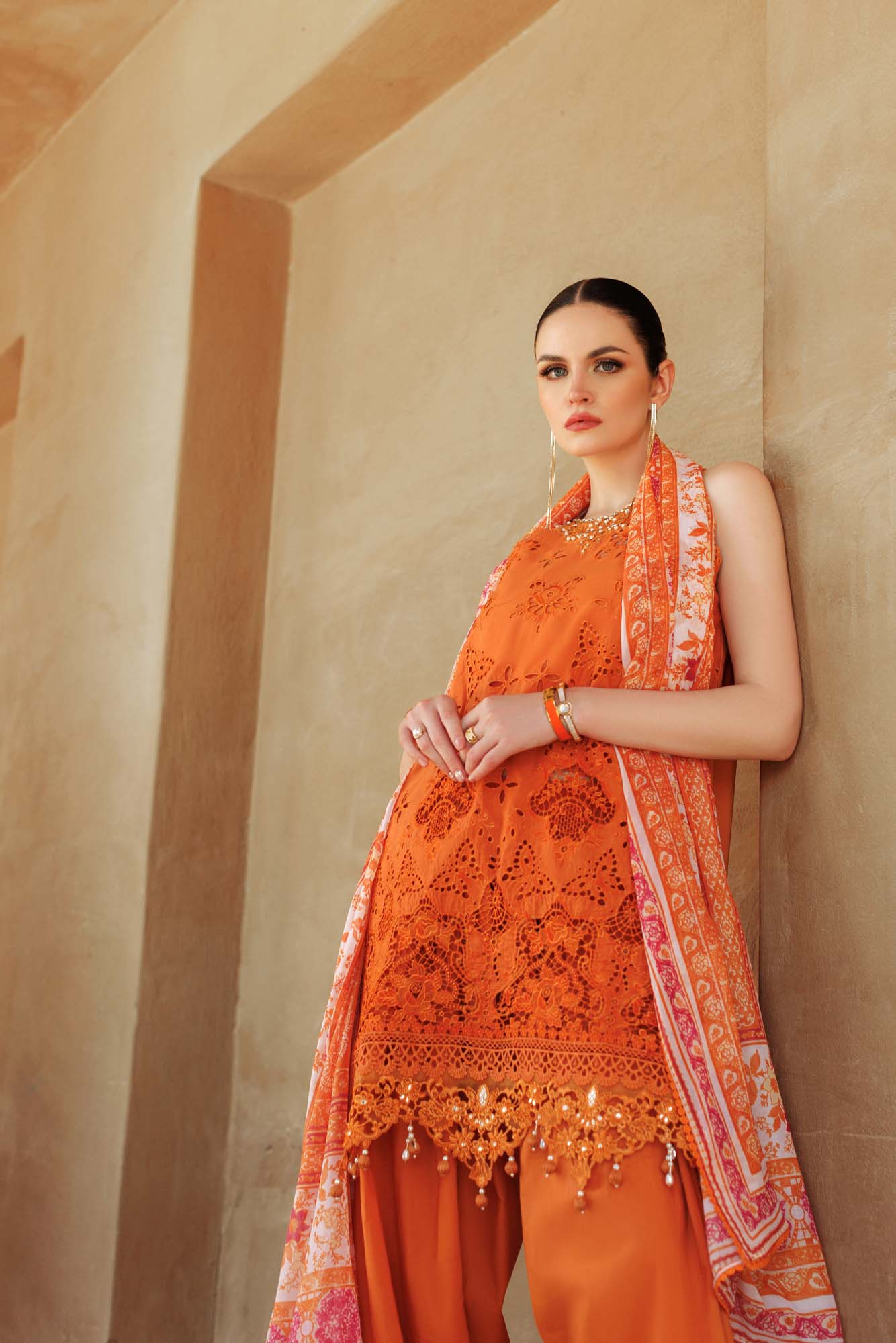 Noor Handwork Laserkari Lawn'24 | D11 - Image 9