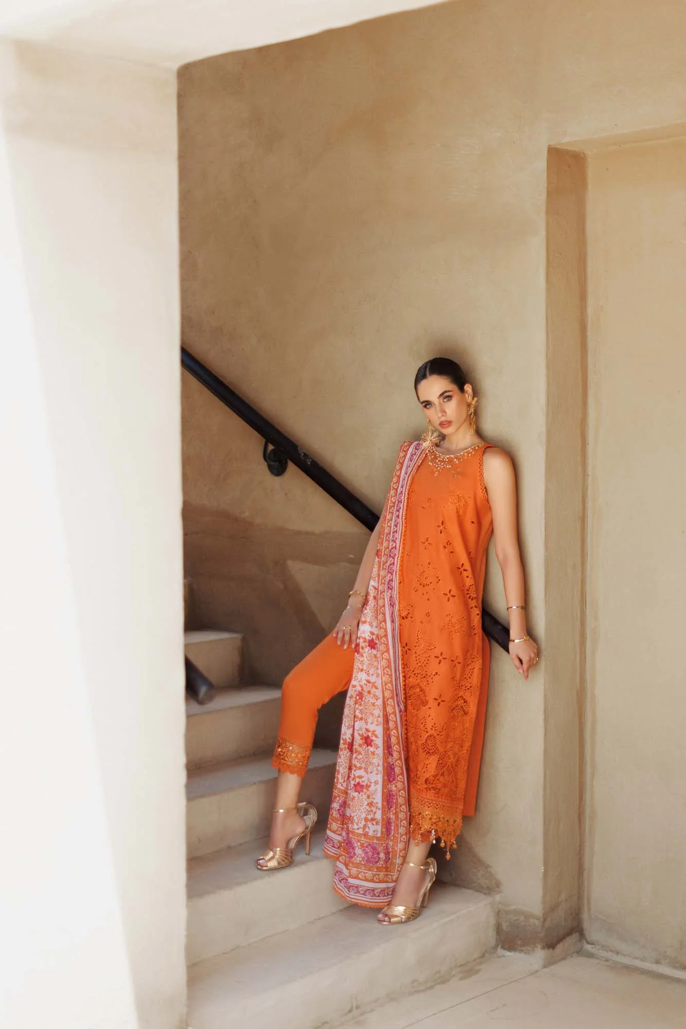 Noor Handwork Laserkari Lawn'24 | D11 - Image 3