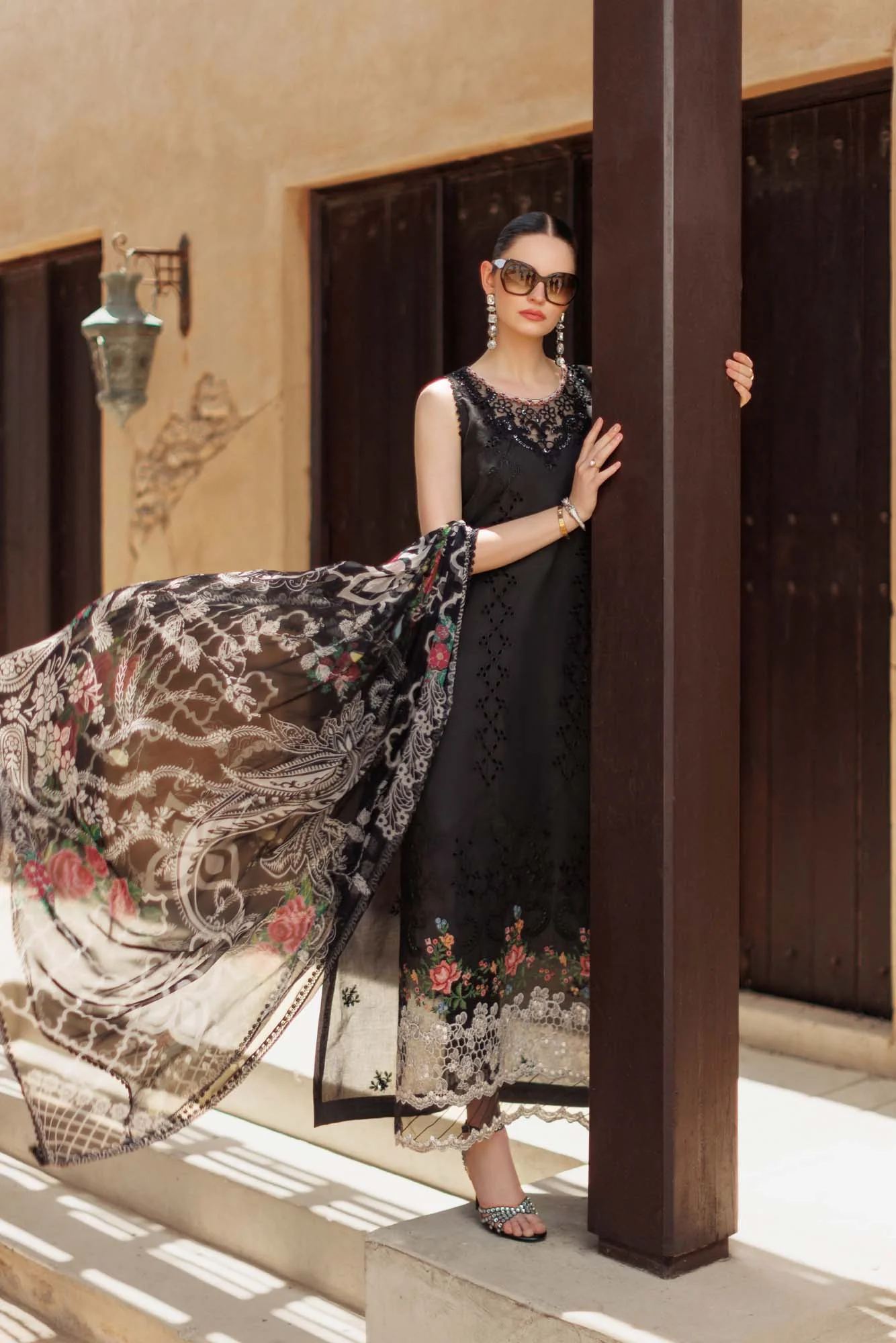 Noor Handwork Laserkari Lawn'24 | D6