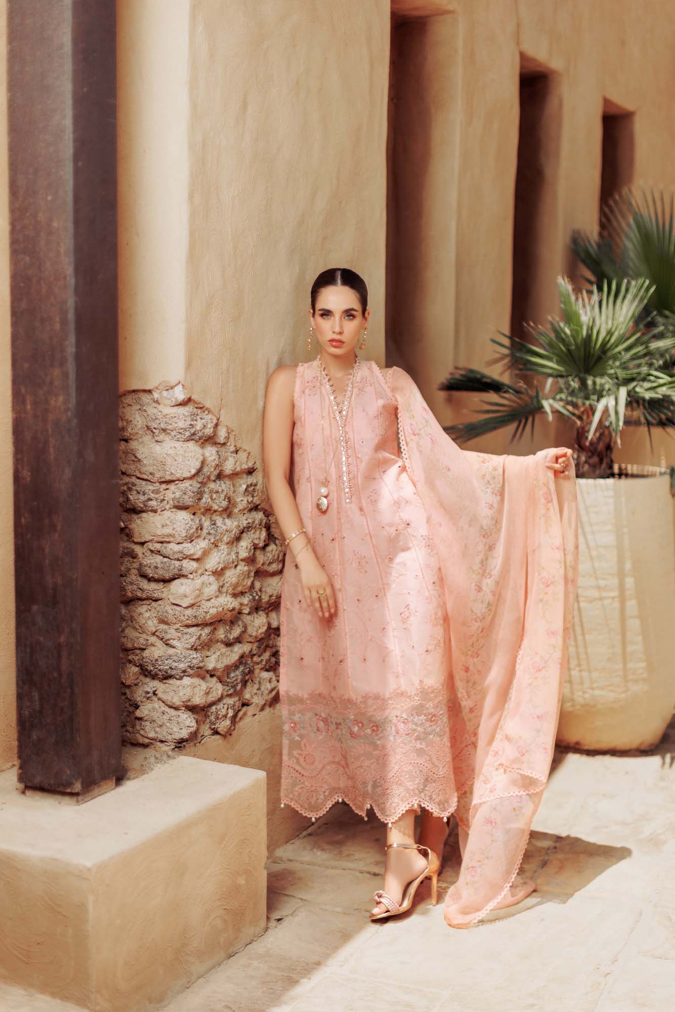 Noor Handwork Laserkari Lawn'24 | D10