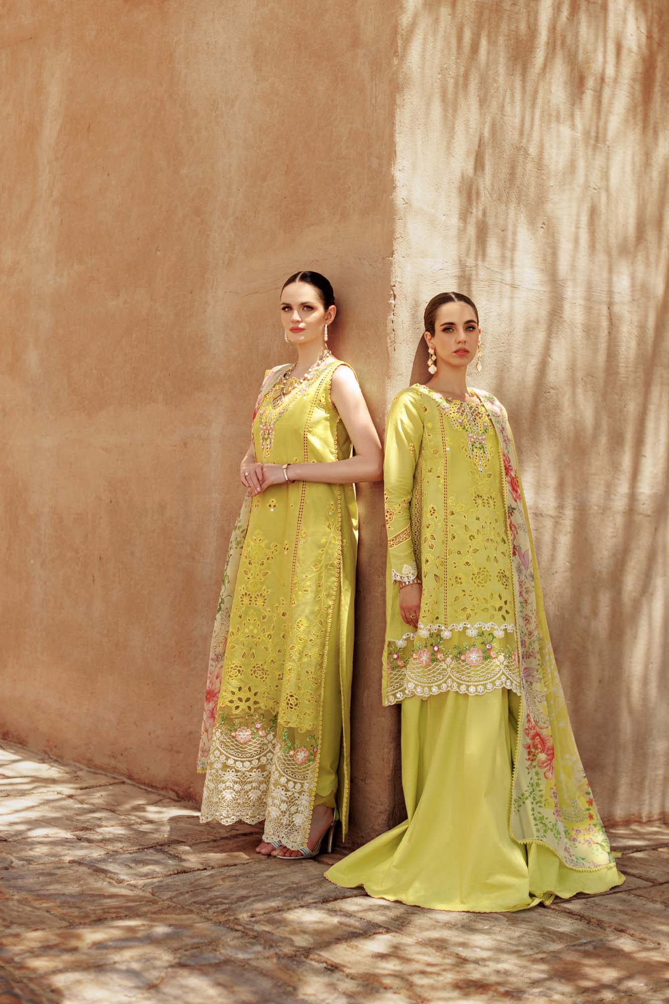Noor Handwork Laserkari Lawn'24 | D1 - Image 3