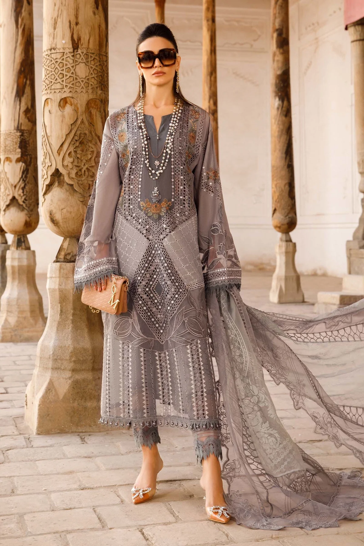 MARIA. B Lawn Voyage EID Collection | D-2301-B (GZ-269)