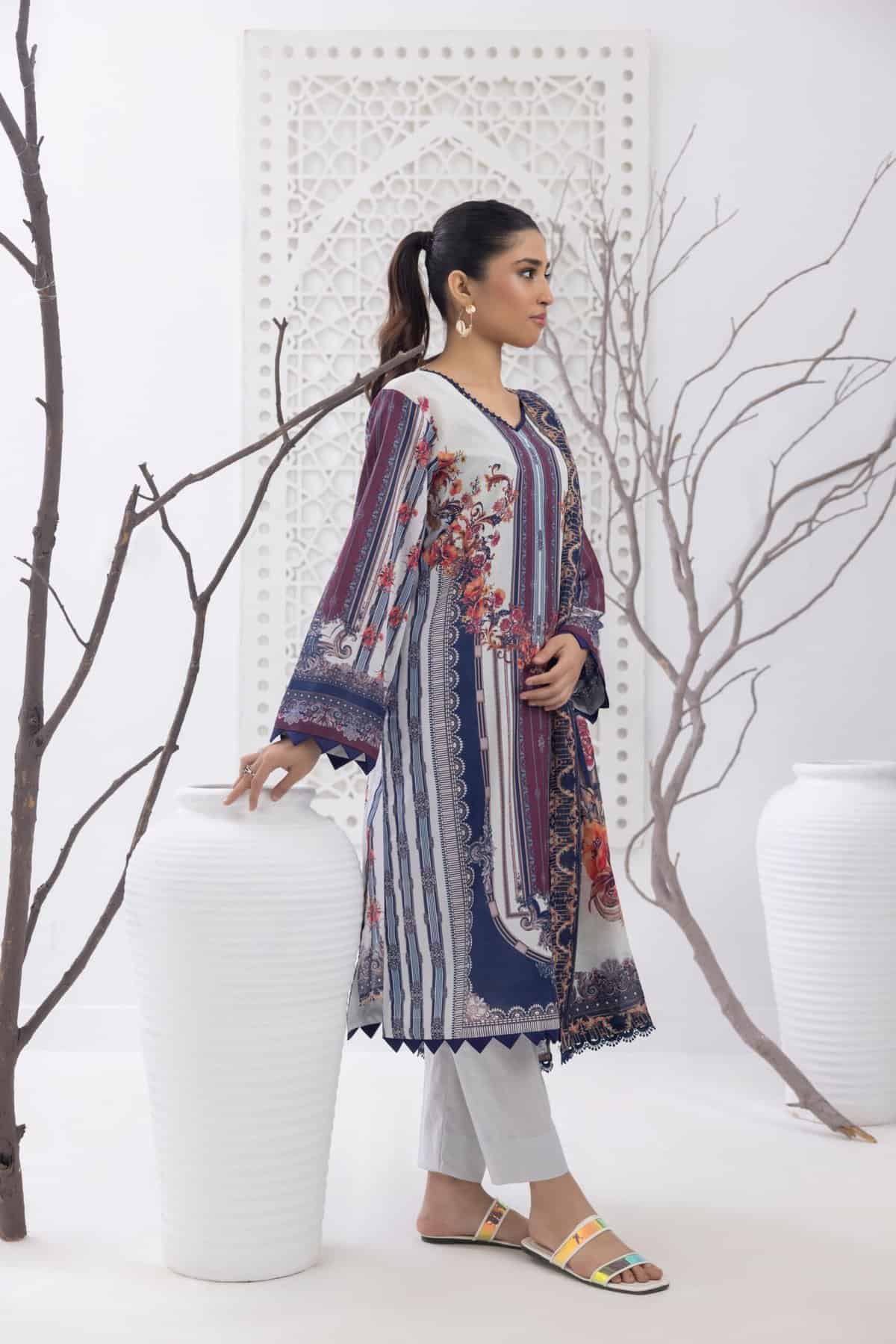 Salina Printed lawn Chap-1 | SPL24-10 - Image 3
