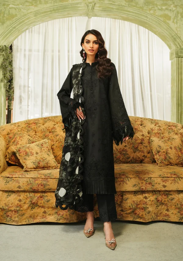 Zarqash Luxury Lawn 2024 | ZQT 005