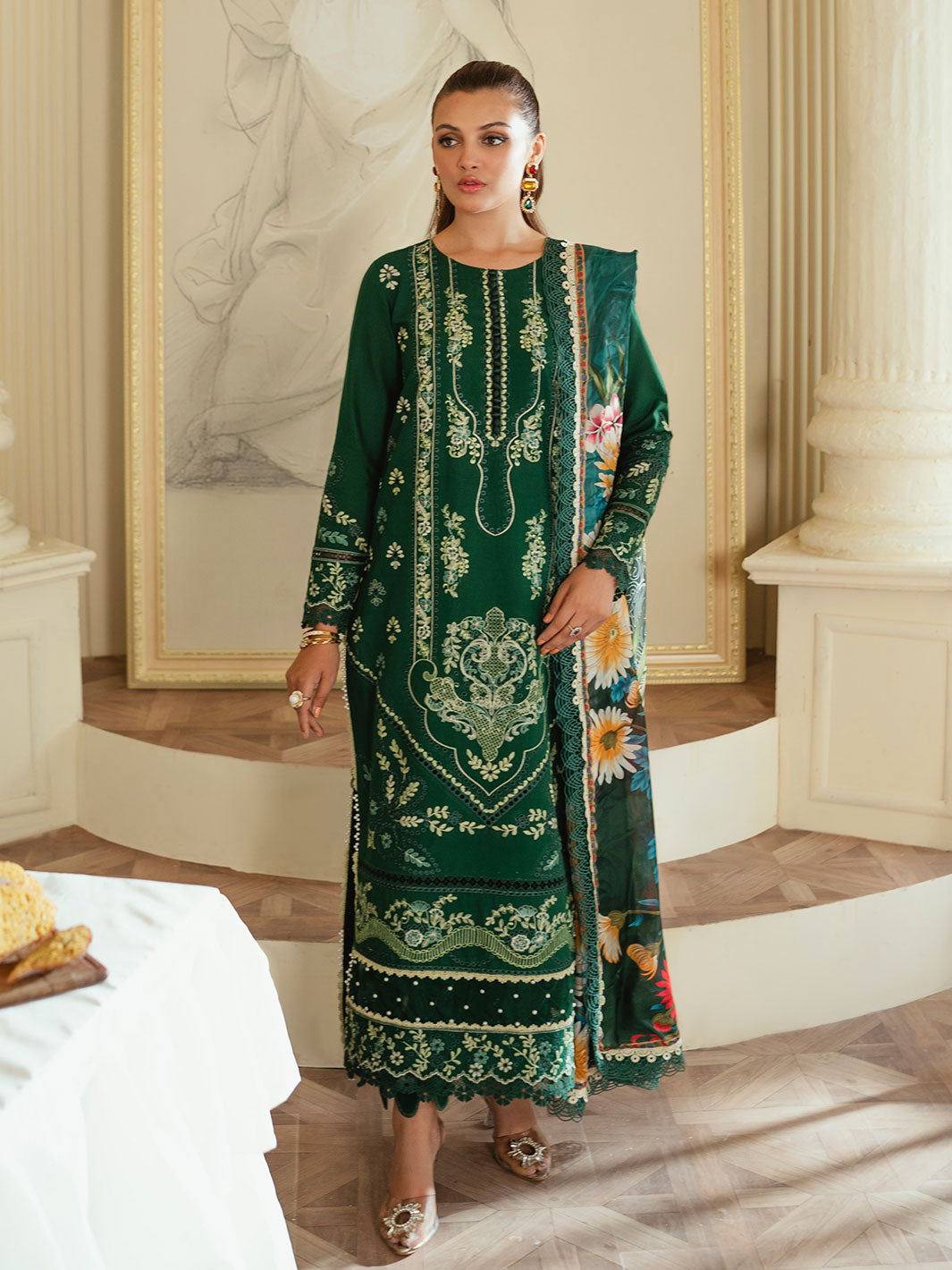 Faiza Faisal Celine Chikankari Eid Collection '24 | KANWAL