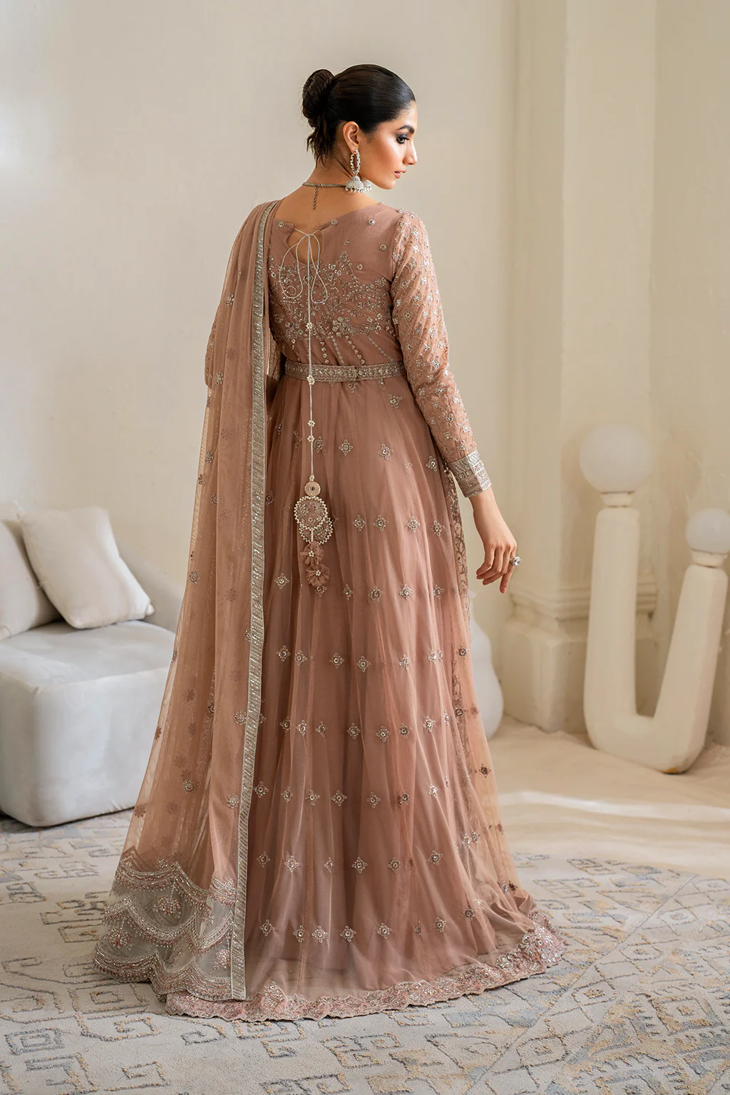 Iznik Chiffon Party Wear Collection | CC-43 - Image 5