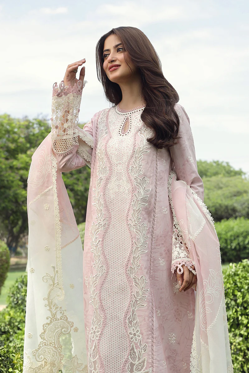 Qalamkar Festive Lawn 2024 | PS-09 - Image 4
