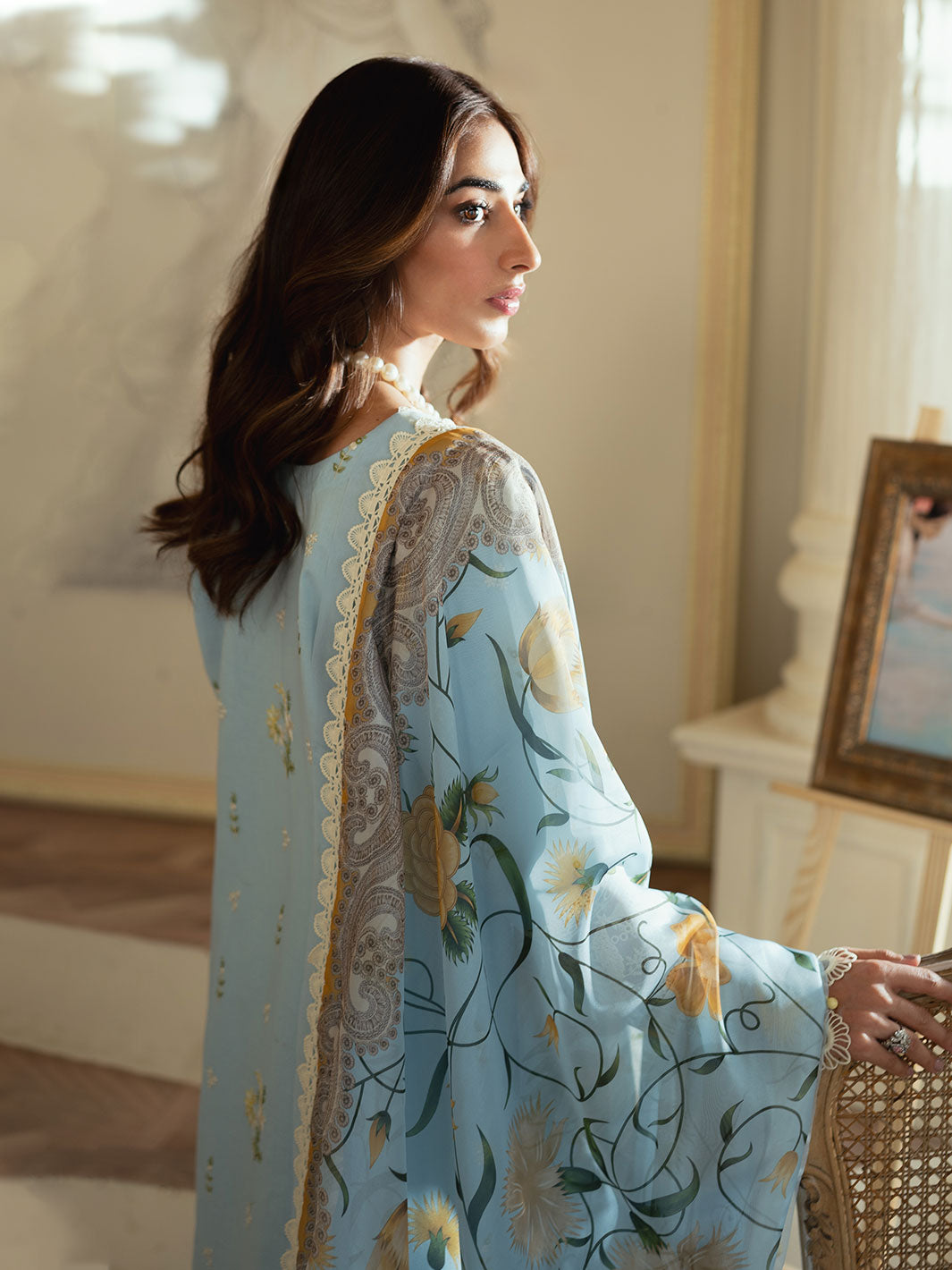 Faiza Faisal Celine Chikankari Eid Collection '24 | RIDA - Image 5
