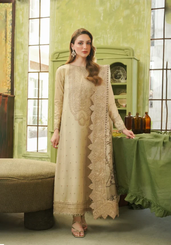 Zarqash Luxury Lawn 2024 | ZQT 010