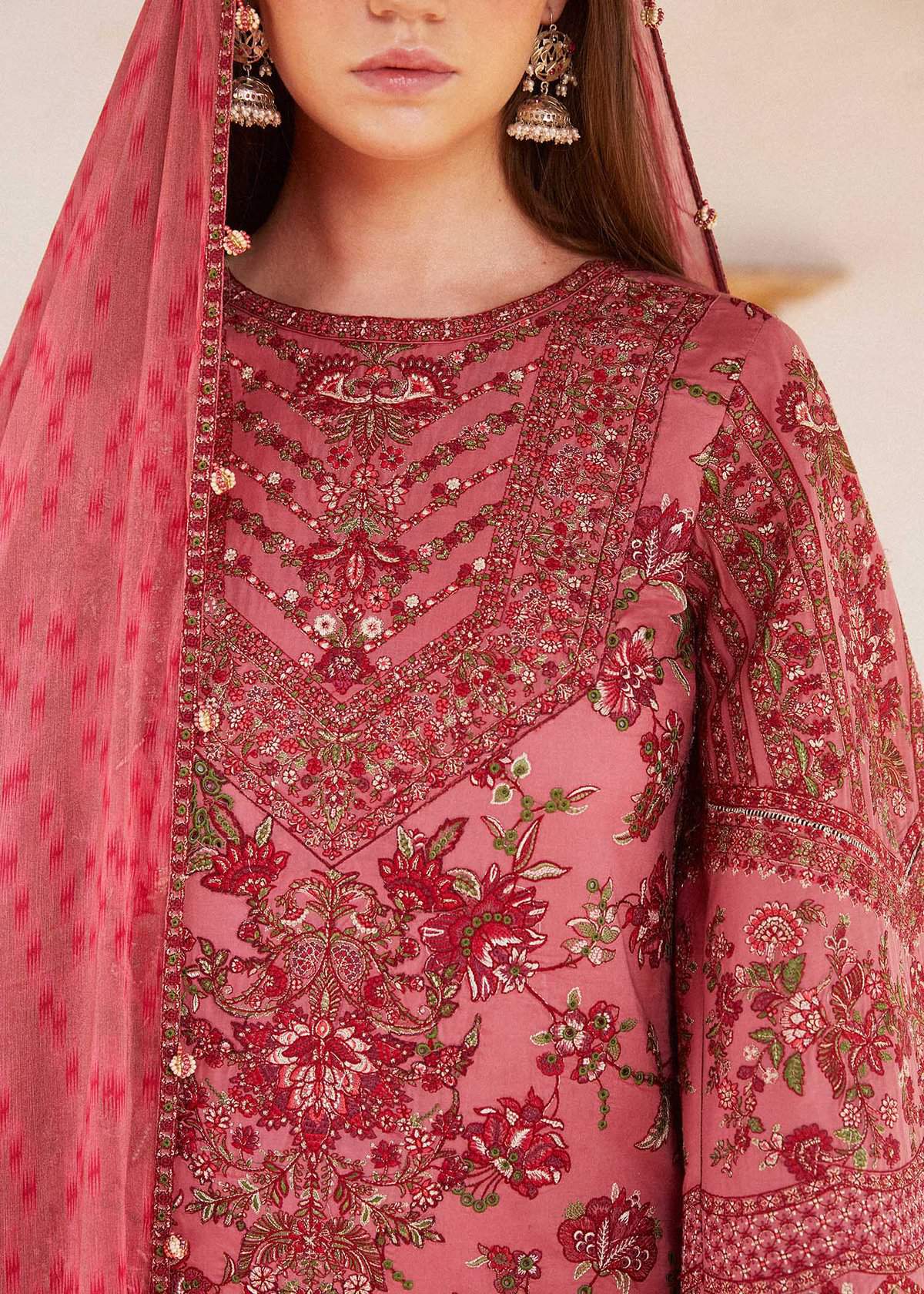 Hussain Rehar Luxury Lawn 2024 | LAYLA - Image 5