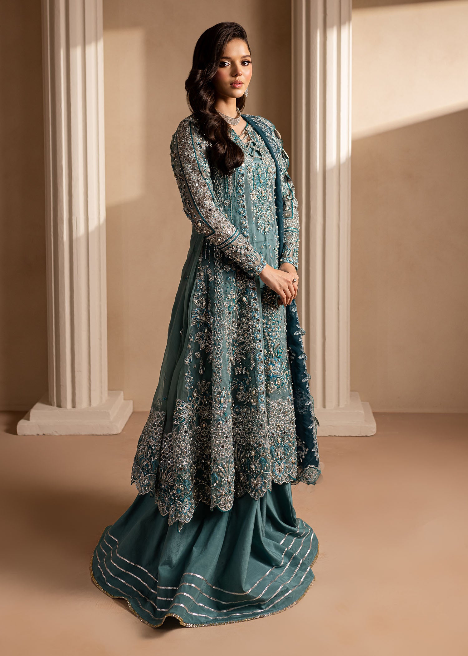 Lamhay Wedding Formals by Maria Osama Khan | Sumbul - Image 4