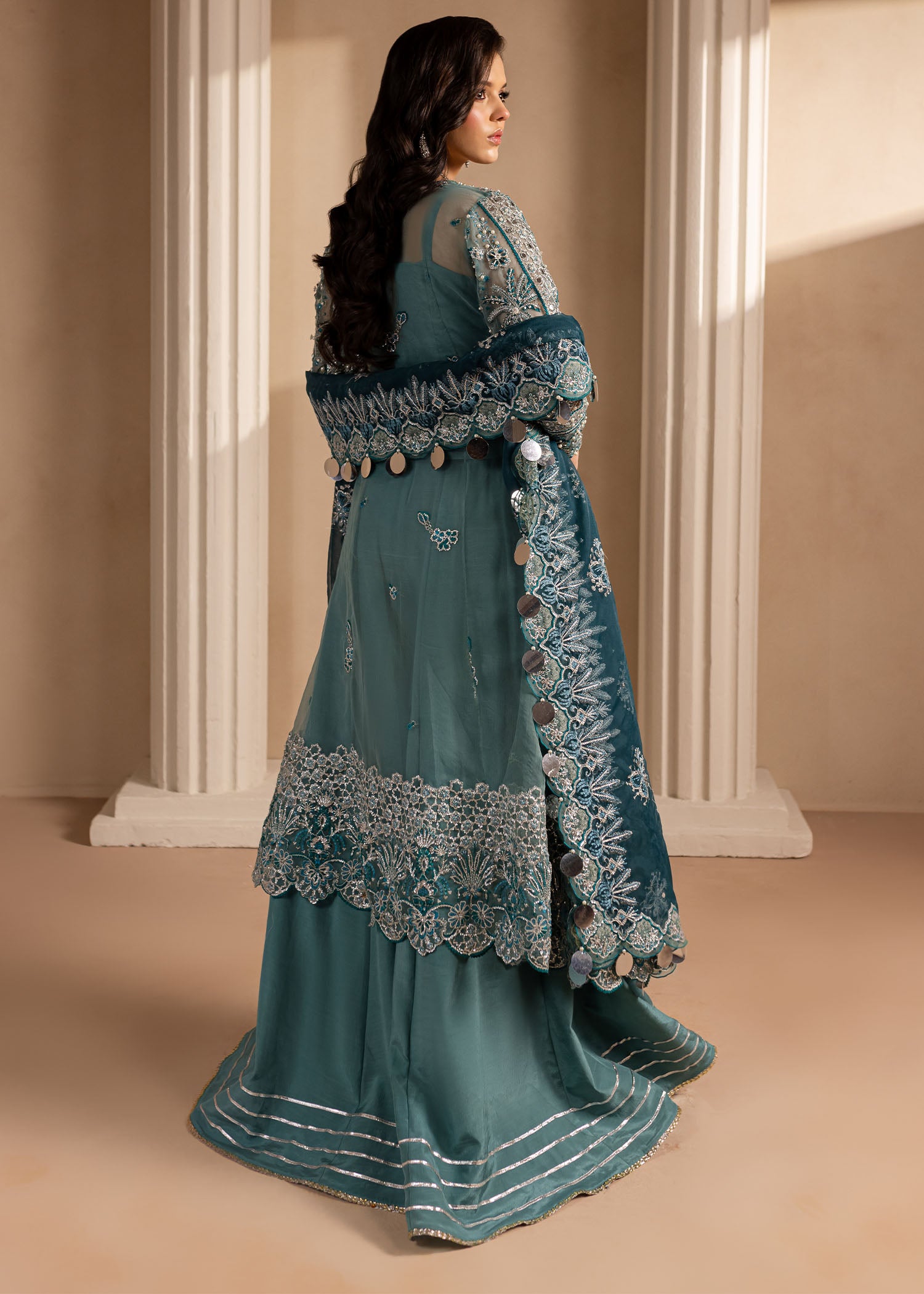 Lamhay Wedding Formals by Maria Osama Khan | Sumbul - Image 3
