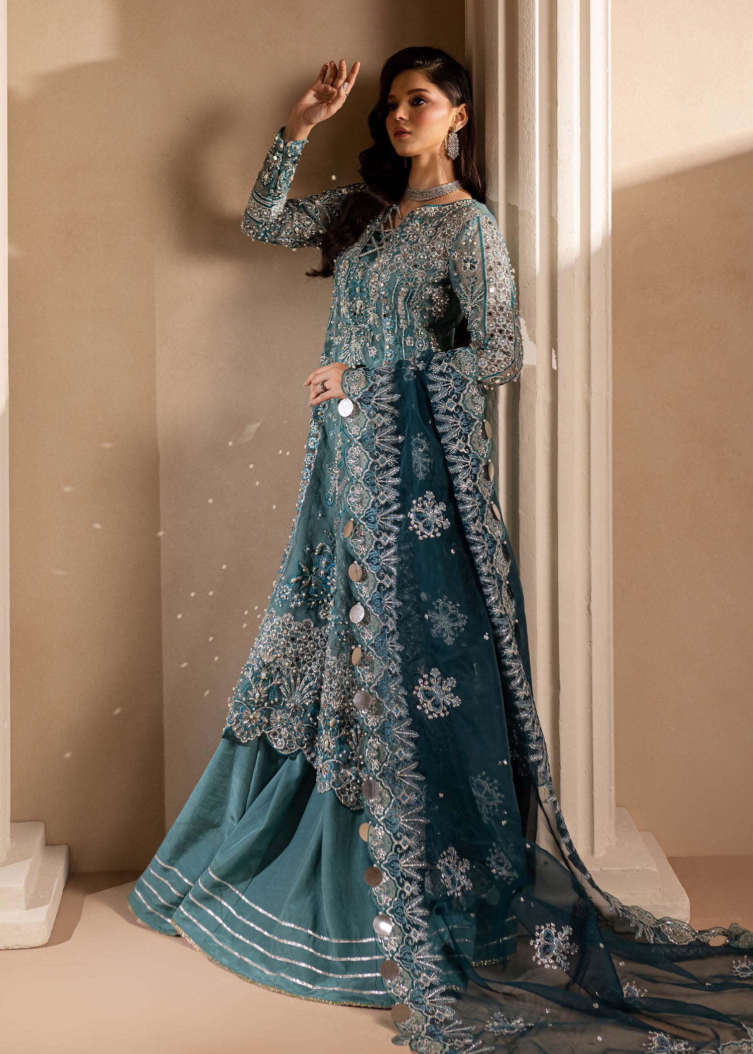 Lamhay Wedding Formals by Maria Osama Khan | Sumbul - Image 2