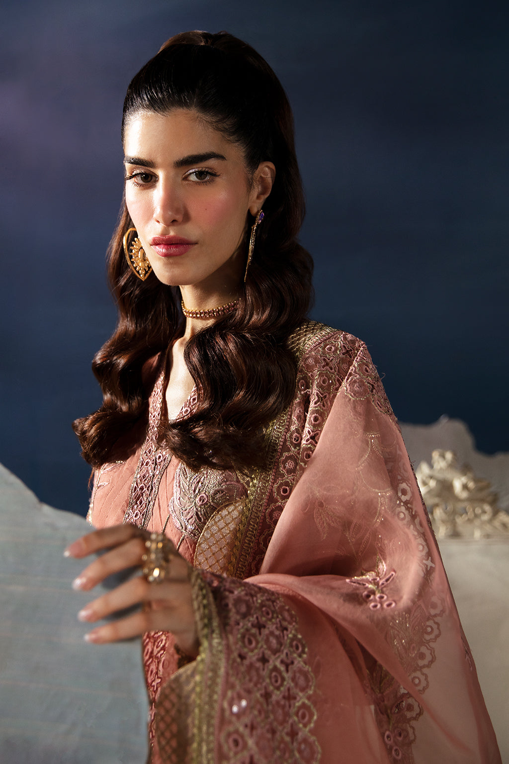 La Fuchsia Festive by Afrozeh | Elea - Image 3