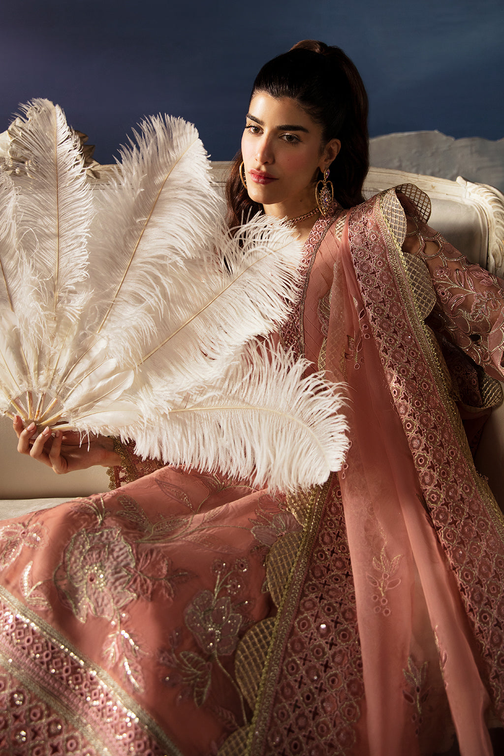 La Fuchsia Festive by Afrozeh | Elea - Image 5