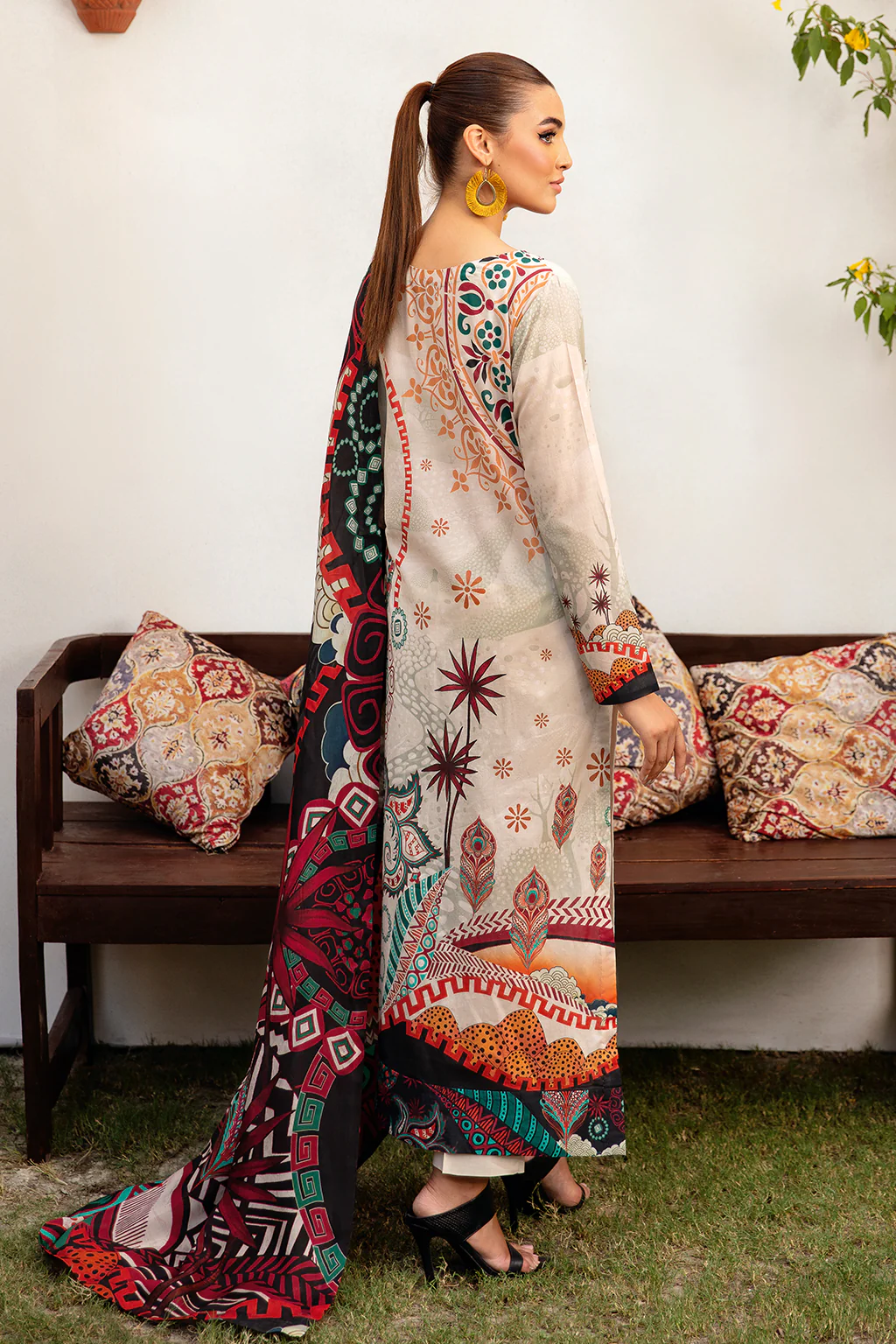 Ramsha Mashaal Lawn | Vol 12 | L-1208 - Image 2