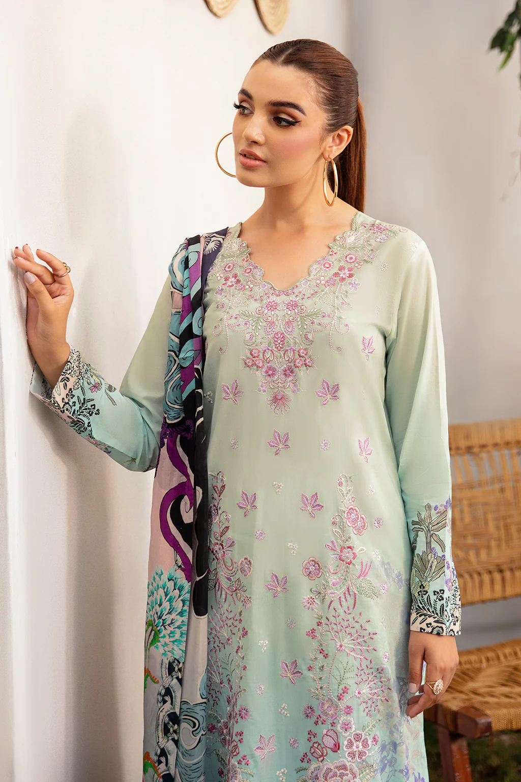 Ramsha Mashaal Lawn | Vol 12 | L-1206 - Image 4