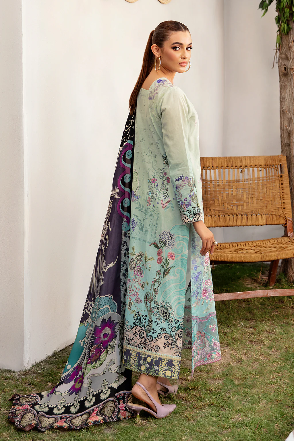 Ramsha Mashaal Lawn | Vol 12 | L-1206 - Image 3