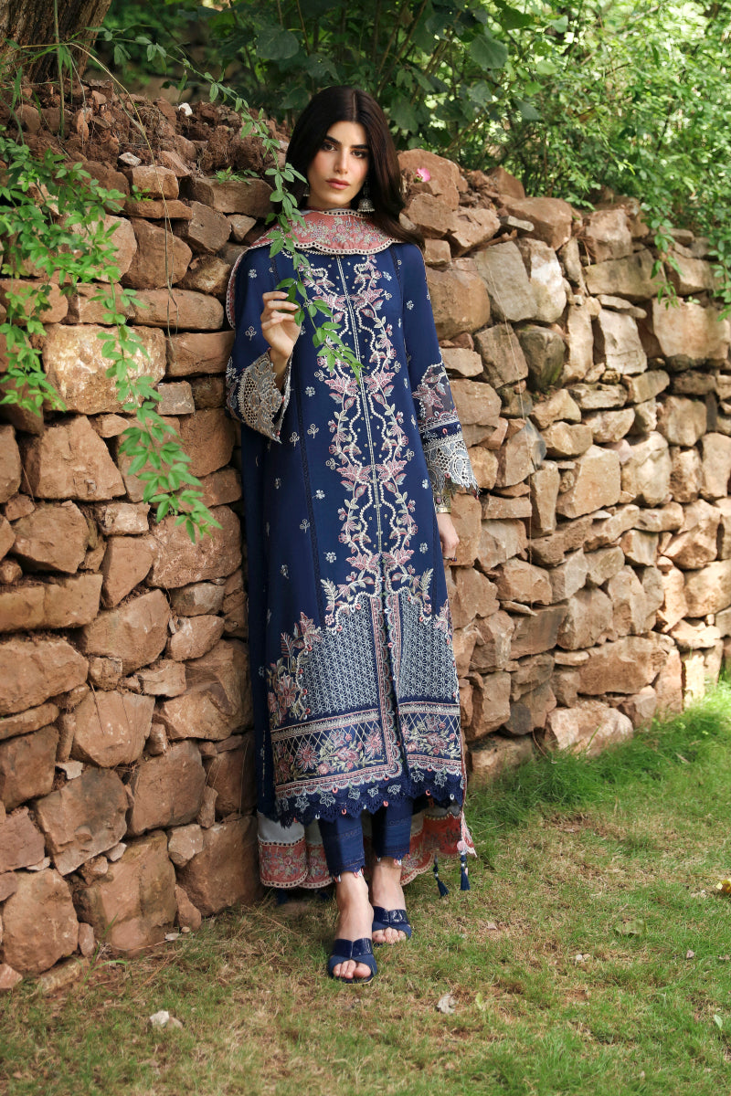 Qalamkar Qlinekari Linen | LM-06