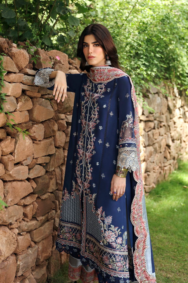 Qalamkar Qlinekari Linen | LM-06 - Image 5