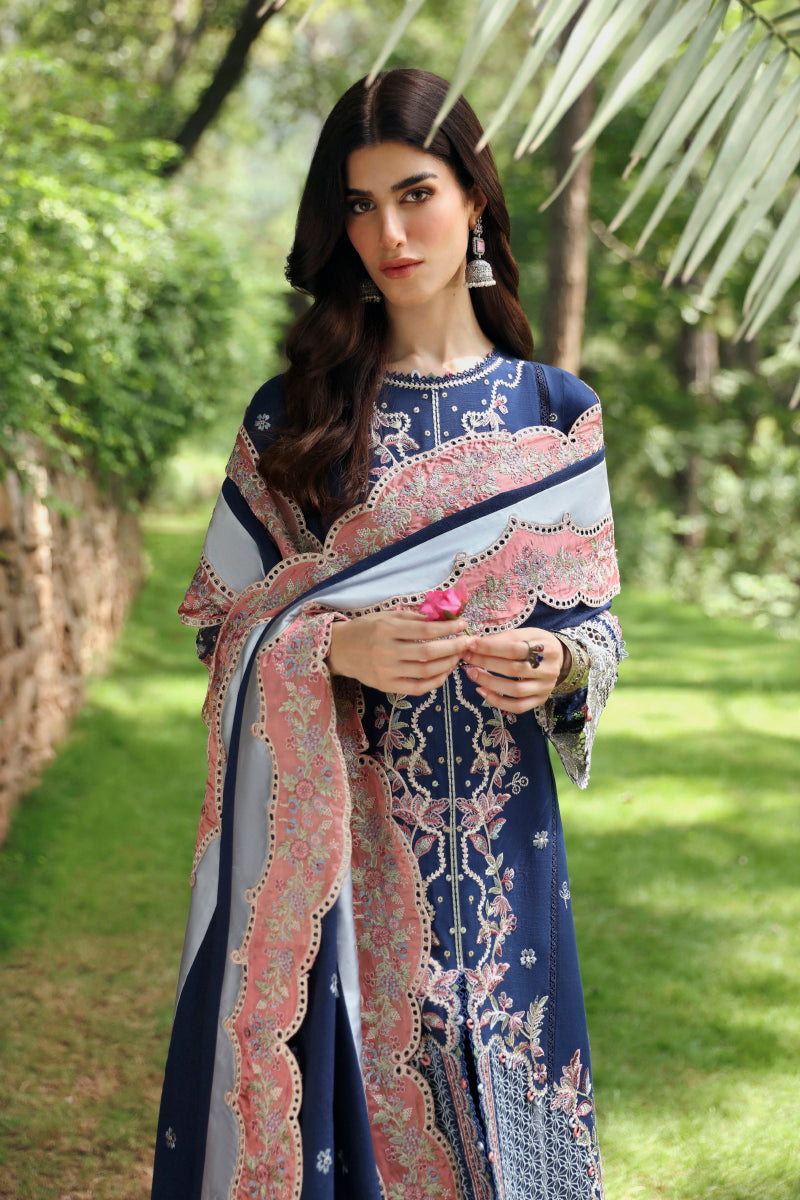 Qalamkar Qlinekari Linen | LM-06 - Image 3